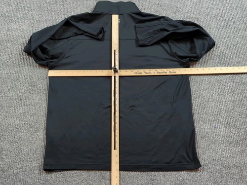 Under Armour Pullover Mens Large Black Storm 1/4 Zip Long Sleeve Loose Fit Golf - Picture 5 of 7