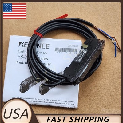 KEYENCE FS-N11P FSN11P Digital Fiber Optic Sensor Amplifier New In Box US Stock
