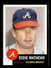 2021 Topps Living Eddie Mathews #379 Atlanta Braves UX919