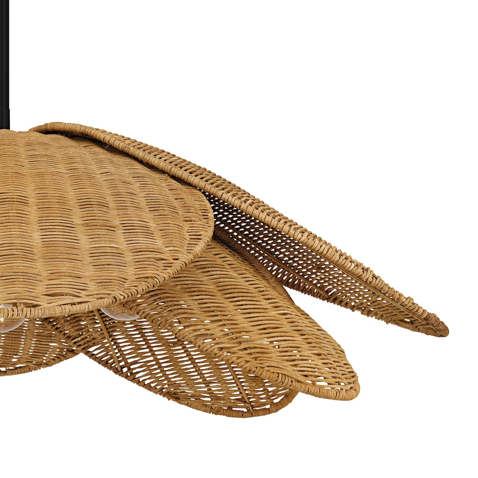 Colgante Quoizel WLL2830 Willa 4 luces 30" W - negro Foto 4 de 4