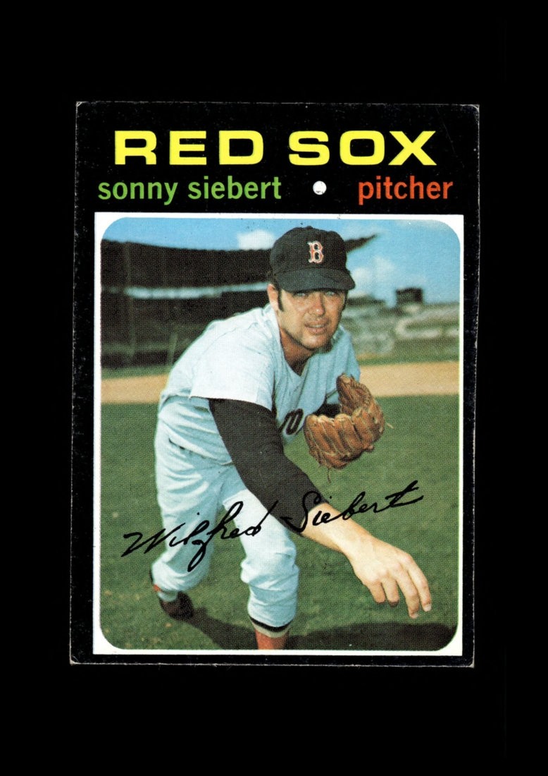 1971 Topps Set-Break #710 Sonny Siebert VG-VGEX *GMCARDS*