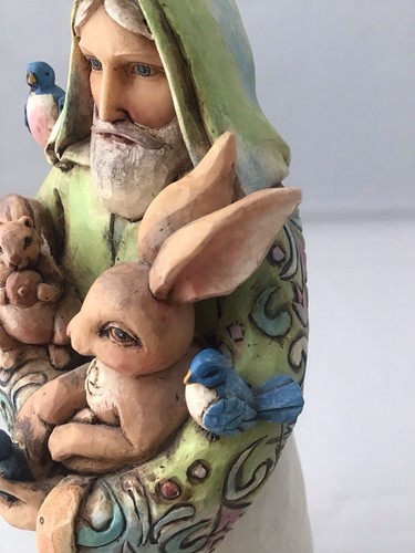 Jim Shore "Lord Make Me An Instrument Of Your Peace" Figur St Francis 4007547 - Bild 9 von 13