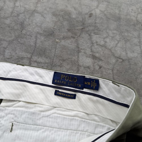 Polo Ralph Lauren Classic Chino Stretch Slim Fit Olivgrün NEU 34x30 - Bild 6 von 8