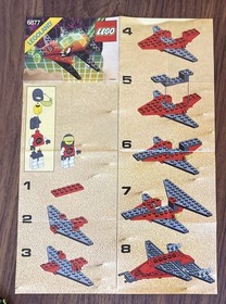 Lego Space M-Tron 6877 Vector Detector Complete w Instructions Vintage