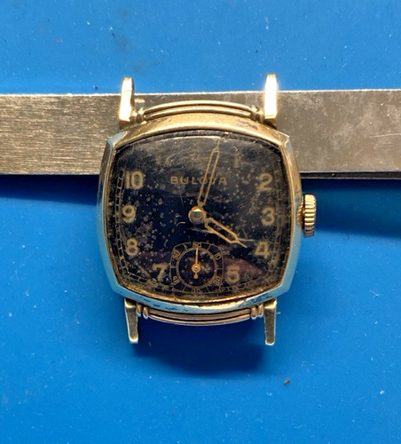 Bulova Vintage Cuerda Manual Cal. Reloj Hombre Movimiento Suizo 10BA 17 Jewels. - Imagen 6 de 13