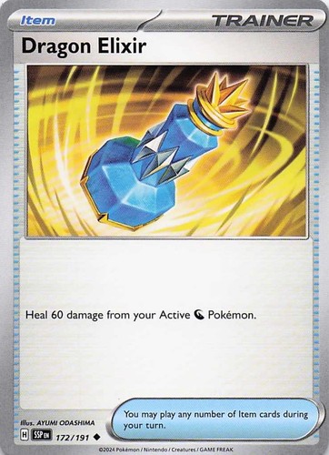 Pokemon Dragon Elixir 172/191 Trainer Uncommon Card NM - Picture 1 of 1