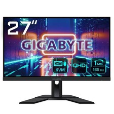 GIGABYTE M27Q Gaming Monitor 27 Zoll LED QHD 2‎560 x 1440 HDR 165Hz 1ms DE NEU