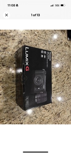 Panasonic Lumix Digital Camera Kit with Case and Lenses - Picture 2 of 12