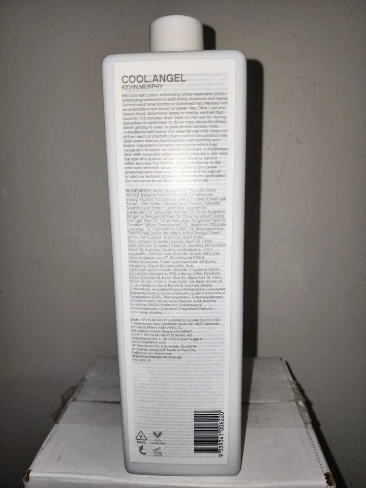 Kevin Murphy Cool Angel Cool Ash Colour Enhancing Shine Treatment 1000ml 33.8 Oz - Image 2 of 2