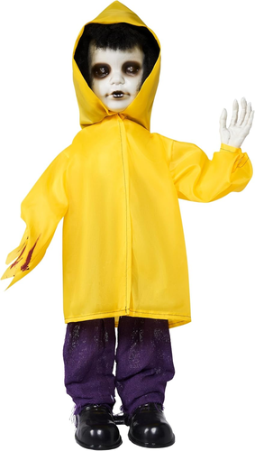 Halloween Decorations Outdoor, 34“ Life Size Animatronics Ghost Decor Props with - Picture 2 of 12