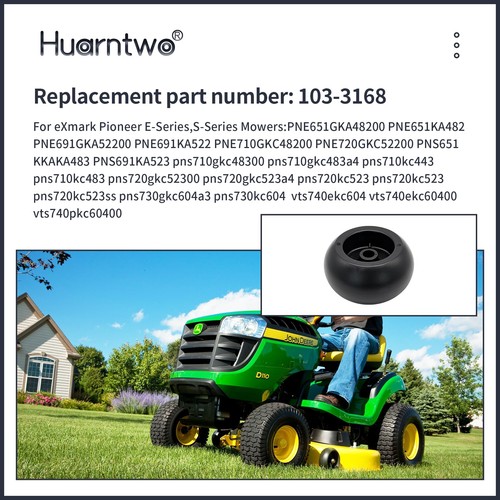Kit de herrajes de rueda de cubierta para Exmark Toro Kubota 103-3168 103-4051 1-603299 - Imagen 6 de 7