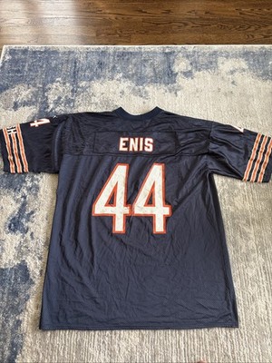 NFL Football Vintage 90s Chicago Bears Curtis Enis #44 Jersey Adult XL Puma Blue