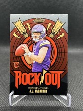 2024 Absolute - JJ McCarthy - ROOKIE  RC #RO-JMY ROCK OUT Vikings