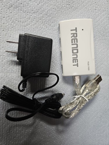 TRENDnet TU2-700 Hub USB 2.0 7 ports haute vitesse / avec adaptateur secteur