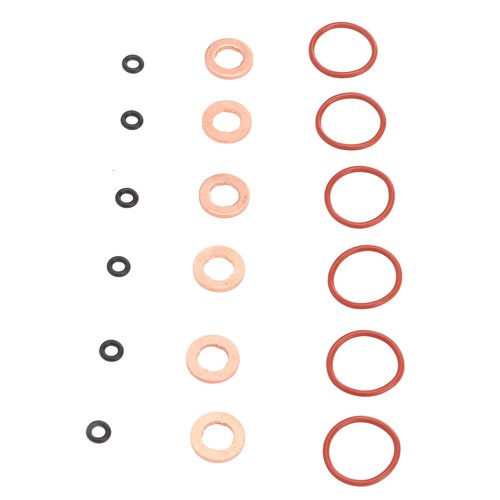 Fuel Injector Sealing Rings Kit 059 130 519 Rubber Metal Part For - Picture 8 of 24