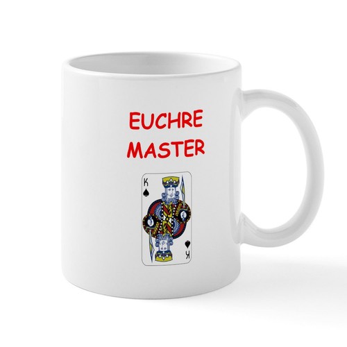 CafePress Euchre Mugs 11 oz Ceramic Mug (1271639545) - Picture 1 of 37