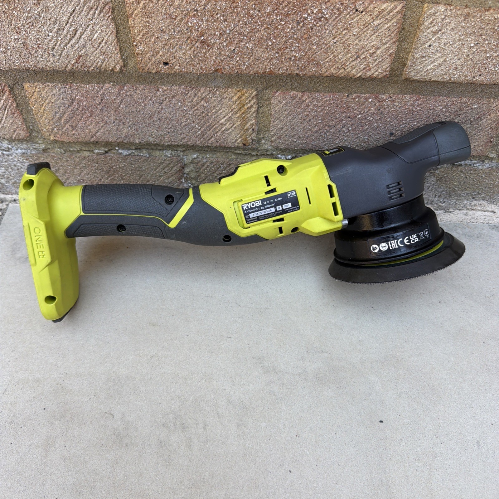 Ryobi R18P 18V ONE+ Cordless Polisher Car Green bare tool NO BATTERY INCLUDED
