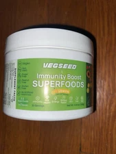 Vegseed Immunity Greens Superfoods Power, Gut Health Energy Stress Relief