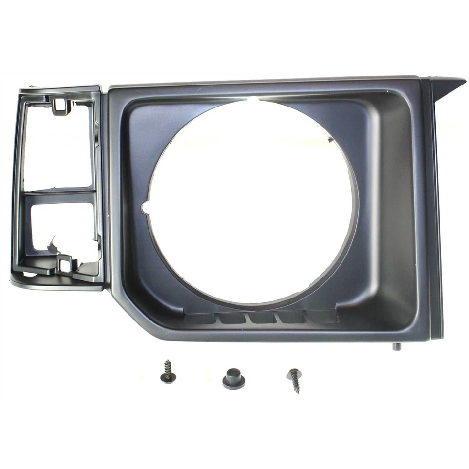 Juego de puerta de faros para Mitsubishi Montero 1985-1991 negro MB377402 MB377401 Foto 3 de 4