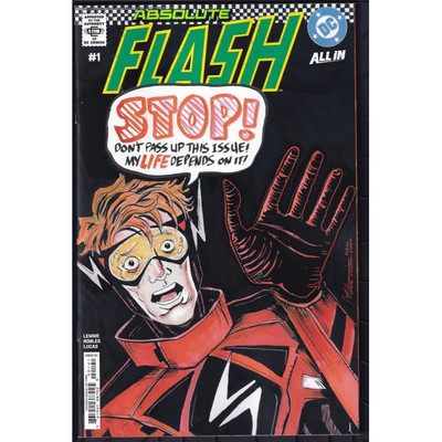 Absolute Flash #1 Jeff Lemire 1:25 Variant