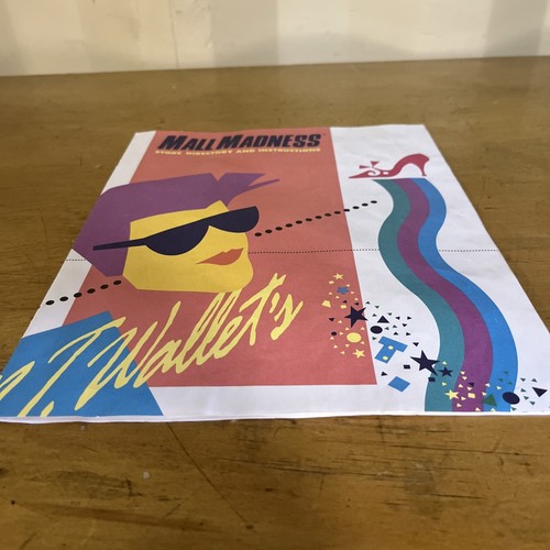 Mall Madness Board Game Replacement Parts INSTRUCTION MANUAL 1989 Milton Bradley - Picture 2 of 4