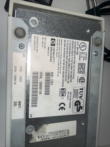 Hp C1521g SCSI Surestore Tape 5000 Streamer - SEE VIDEO - Picture 6 of 8
