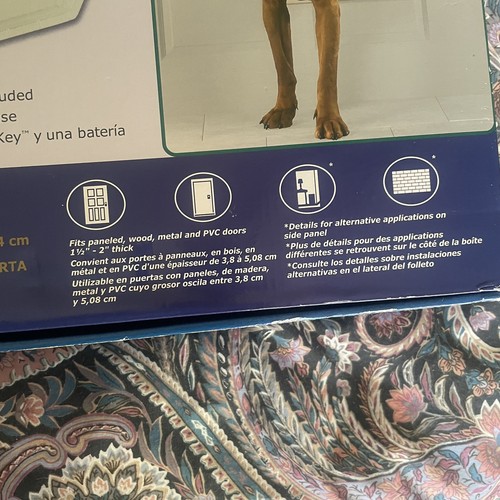 PetSafe Large Smart Door Automatic Electronic Dog Door W/ Smart Key/batteries - Picture 3 of 8