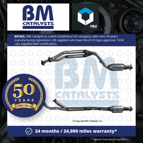 Non Type Approved Catalytic Converter + Fitting Kit fits BMW Z3 E36 2.8 96 to 98