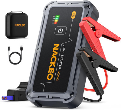 7000A Starthilfe Powerbank Für PKW, 12V Batterie Booster (Bis Zu Allen Benzinmot