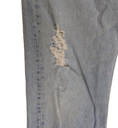 Vintage Levis 501-0193 Jeans Herren 32 x 28,5 blau verblassen Knopf abgenutzt hergestellt in USA - Bild 2 von 6