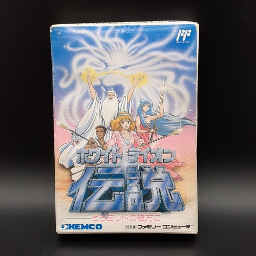 WHITE LION DENSETSU Legend Famicom Nintendo FC Japan Game Jeu RPG Kemco KSC-WE 1 - Picture 5 of 10