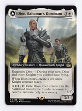 Dion, Bahamut's Dominant (Extended Art) 0428 (R) MTG Final Fantasy (FIN) (EN)