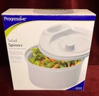 Progressive Salad Spinner Manual Lettuce Vegetal Washer Drainer NIB!