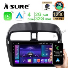 Apple Carplay Für Mitsubishi Space Star Android 14 Autoradio GPS Navi BT +Kamera