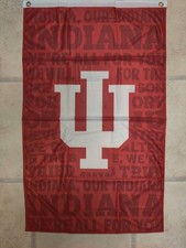 University of Indiana Hoosier Flag 35" X 21"