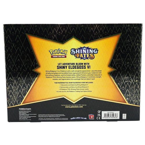 Pokemon Juego de Cartas Coleccionables Destinos Brillantes Shiny Eldegoss V Caja Paquete de 5 Nuevo Sellado Caja Imperfecta - Imagen 2 de 6