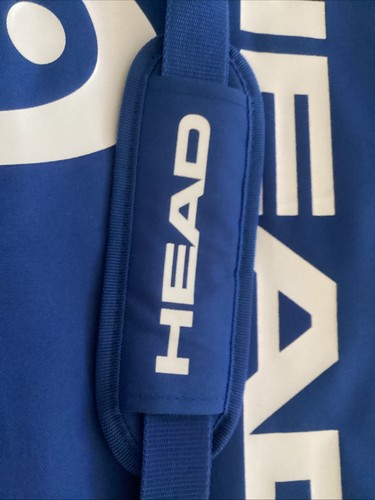 HEAD TENNIS RACQUET PADDED CASE, Zipper CompartmentShoulder Strap & Hand Straps - Picture 16 of 16