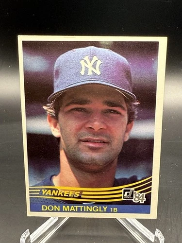 1984 Donruss #248 Don Mattingly Rookie New York Yankees