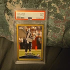 2009 Topps Football Gold Serial #115/2009 Tom Brady PSA 9 New England Patriots