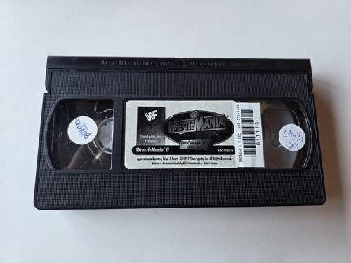 WWF Wrestlemania 2 VHS - Bild 6 von 11