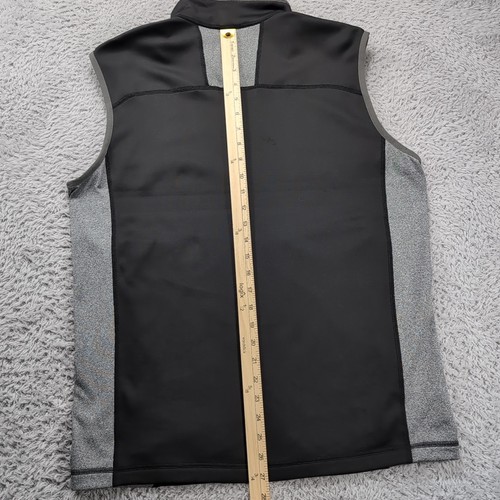 The North Face Vest Men Medium Flash dry Black/Gray Soft Shell Jacket - Picture 12 of 12