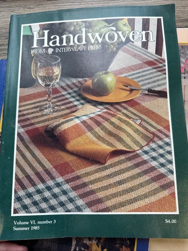 Lot 5 Vintage & Rare Handwoven Magazine Lot 1980’s - Bild 5 von 24
