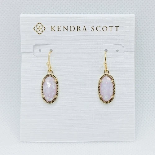 New Kendra Scott Elle Filigree Earrings in Gold