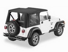 Bestop 51178 35 Black Diamond Replace A Top Soft Top Clear Windows No Door