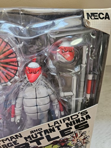 NECA Teenage Mutant Ninja Turtles The First Turtles Black & White 2 Pk TMNT 2024 - Picture 6 of 10