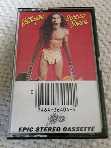 Scream Dream by Ted Nugent (Cassette Tape,1980 Epic) - Imagen 7 de 7