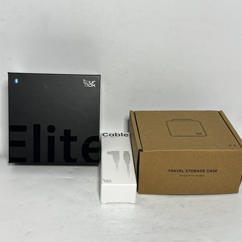 Tourbox Elite Photo Editing Bluetooth Controller w/ Travel Case & Cable - Black - Picture 2 of 8