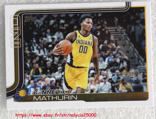 2025-26 NBA Topps Basketball  (Set de Base) Carte 1 à 150 (Part.1/2) au choix - Imagen 49 de 151