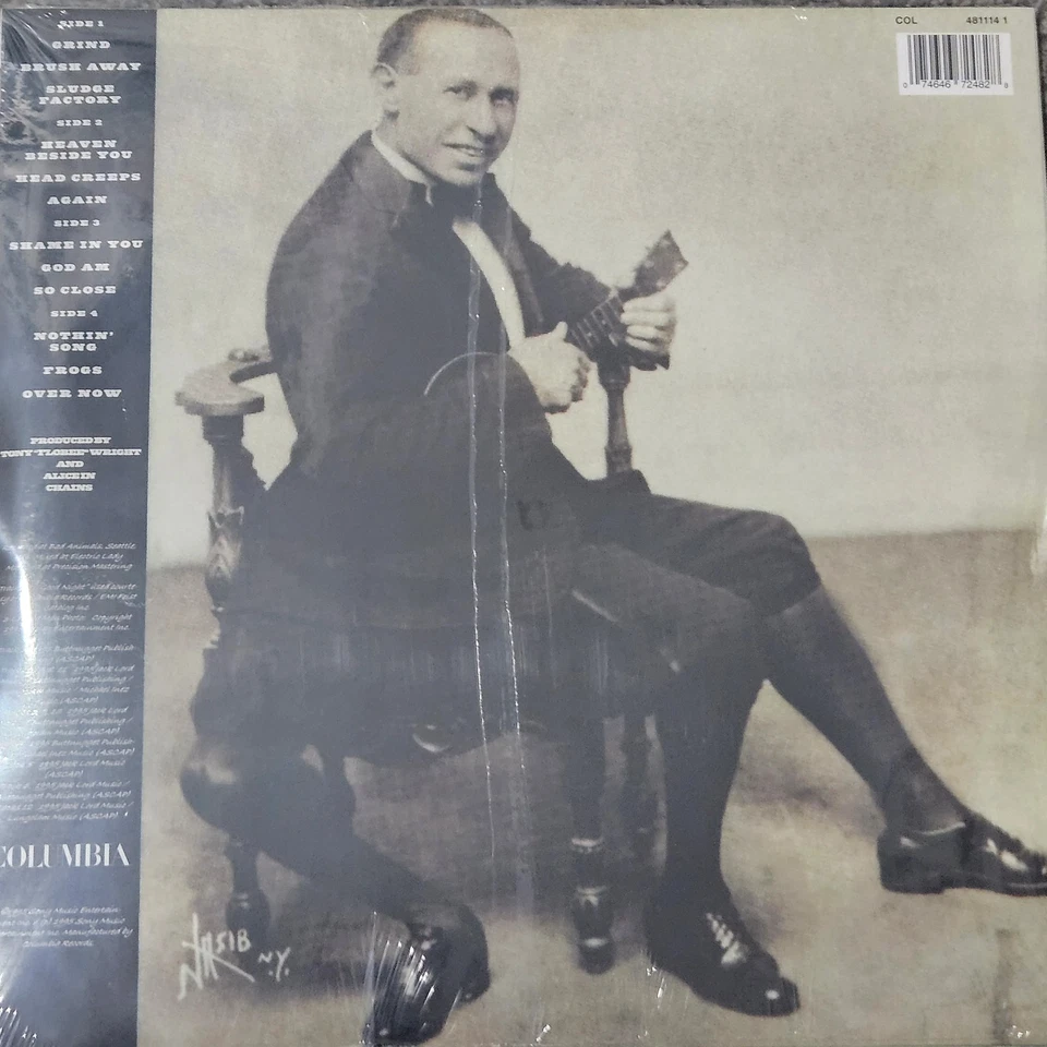 Alice In Chains THREE LEGGED DOG 2LP COLOURED GREEN VINYL RECORD Self Titled - Image 2 of 3