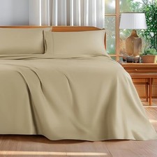 100 Cotton King Size Sheets Set - 600 Thread Count  Luxury Egyptian Cotton